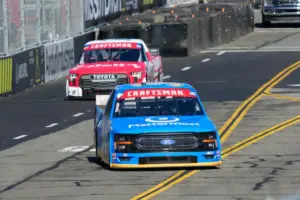 Layne Riggs wins Craftsman Trucks series race, kicking off NASCAR’s San Diego Weekend in Coronado