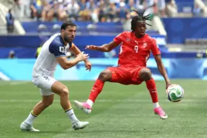 World Cup: Johan Manzambi snaps Switzerland and fans out of slumber