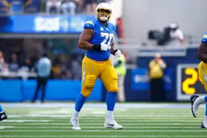 Can a new-look Chargers offensive line better protect Justin Herbert?