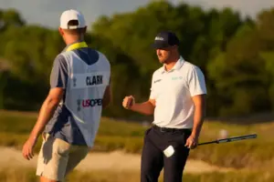 Wyndham Clark builds 6-shot U.S. Open lead at Shinnecock Hills