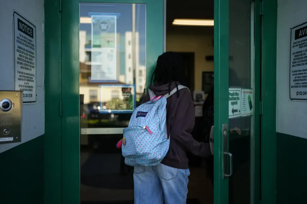 Makeda Walker-Deen, a junior at Susan Miller Dorsey Senior High...