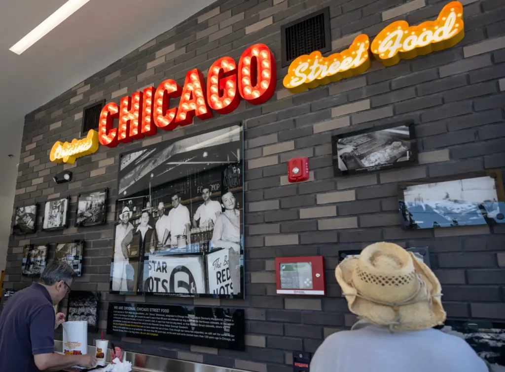 Jimâs restaurant in Orange pays homage to its hot dog...