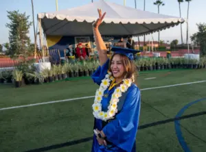 Santiago Canyon College student rewrites her story with a high school diploma