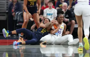 Sparks routed by Fever with Kelsey Plum sidelined
