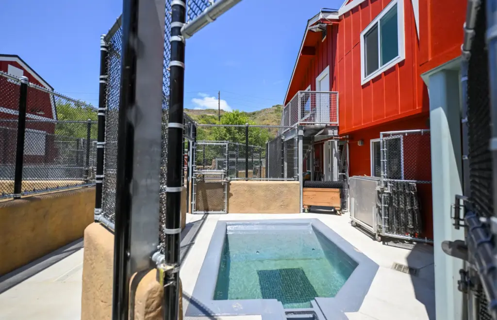 New and remodeled pools at the at the Pacific Marine...