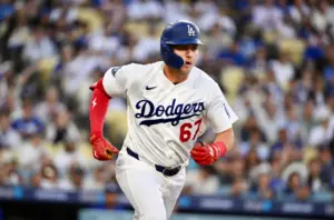 Dodgers’ Ryan Ward finding comfort level in first extended big-league run