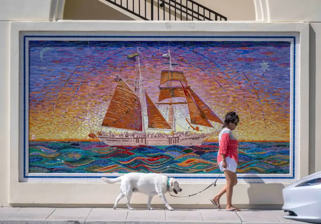 âTall Ship â Spirit of Dana Point,â by artist Lubica...