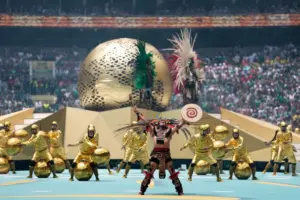 See photos of the 2026 World Cup opening ceremony in Mexico City