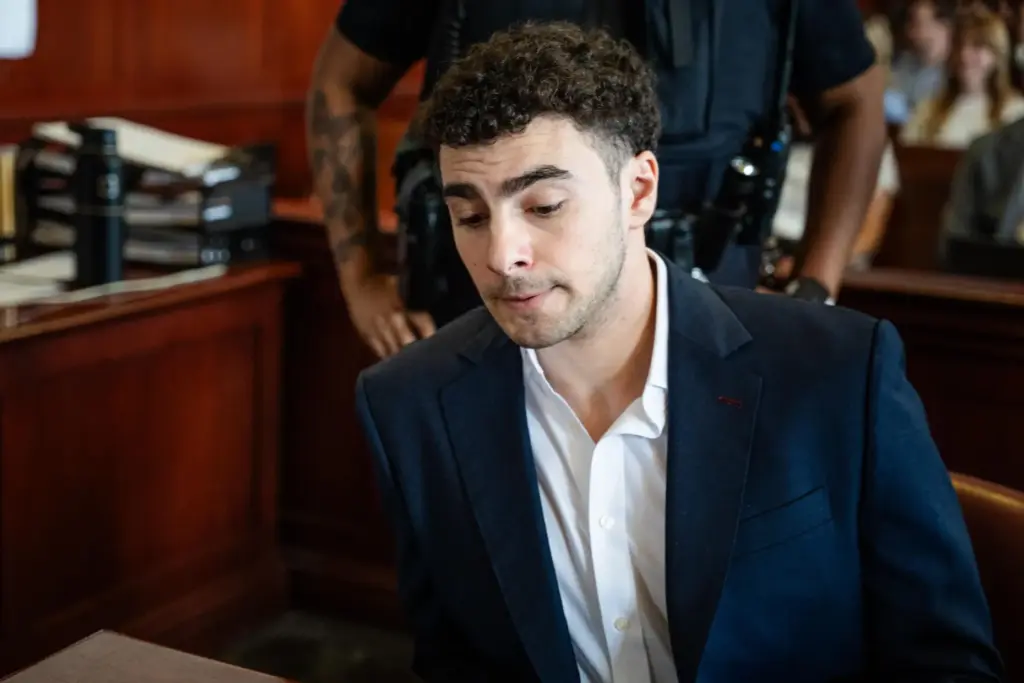 FILE – Luigi Mangione appears for a pre-trial hearing at...