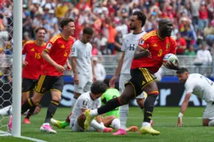 Belgium settles for 1-1 draw with Egypt in World Cup opener
