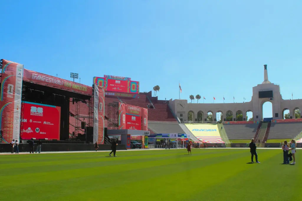 The FIFA Fan Festival will take place at the Los...