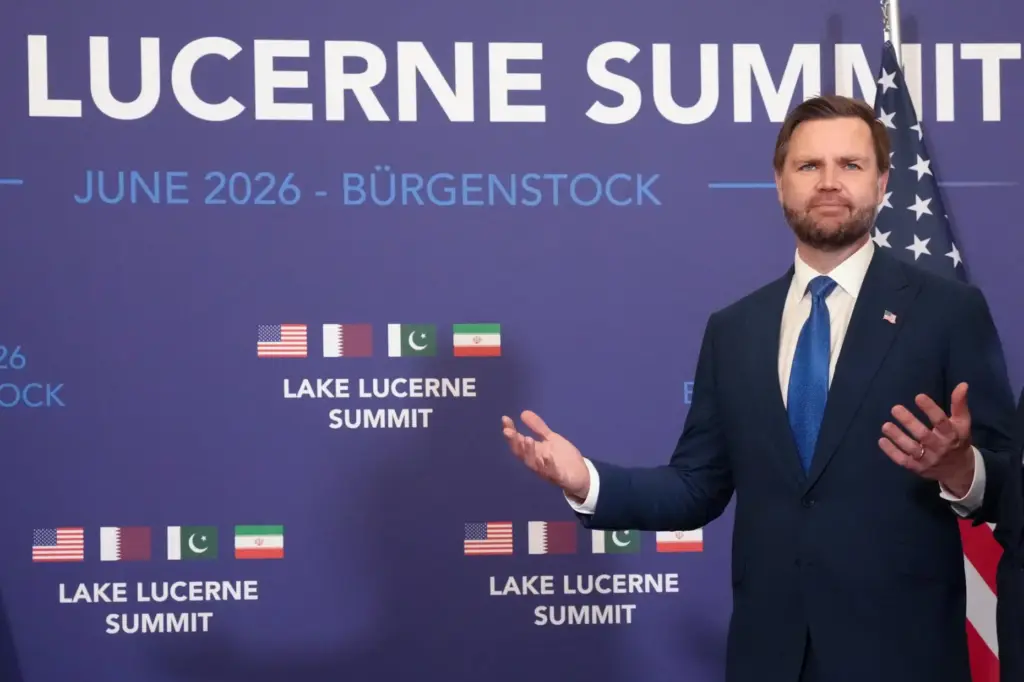 U.S. Vice President JD Vance waits to meet with Pakistan’s...