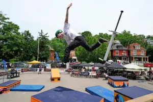 The world of extreme pogo is an eye-popping blend of artistry, courage and ‘mystical zest’