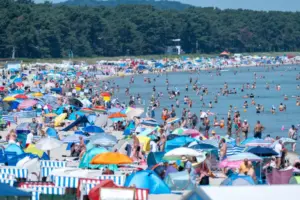 Central Europe sizzles as heat records are smashed in Switzerland, Denmark and Czech Republic