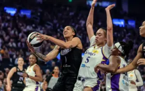 Cold-shooting Kelsey Plum, Sparks blown out by Valkyries