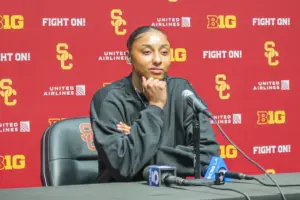 USC star JuJu Watkins back on the court ahead of Trojans’ 50th season