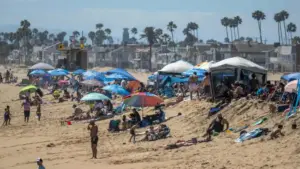 Beach crowds, big surf call for increased safety measures at beaches ahead of July 4 weekend
