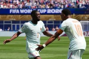 World Cup: Dembélé’s 1st-half hat trick helps France put away Norway