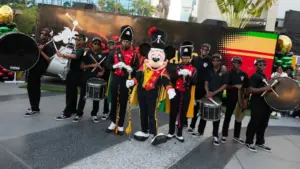 Downtown Disney welcomes HBCU marching band during Yardfest