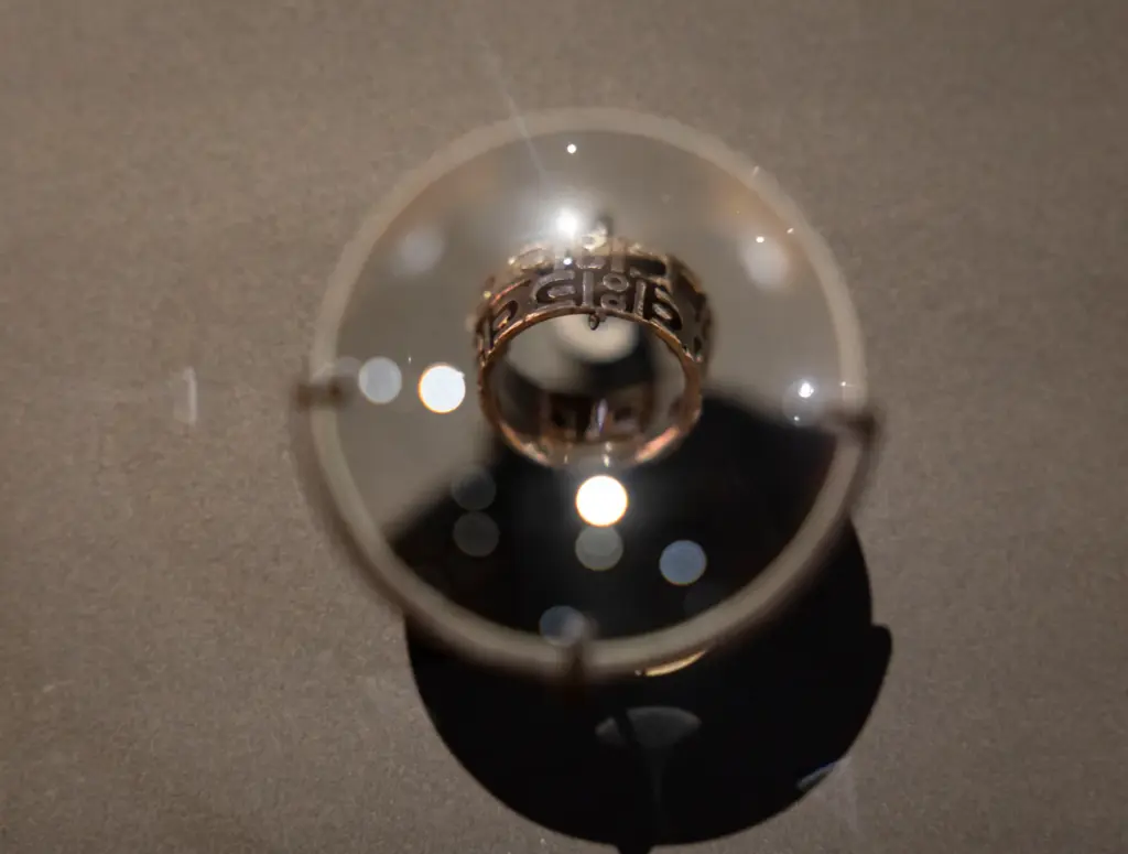 A wedding ring belonging to Jim Obergefell, a plaintiff in...