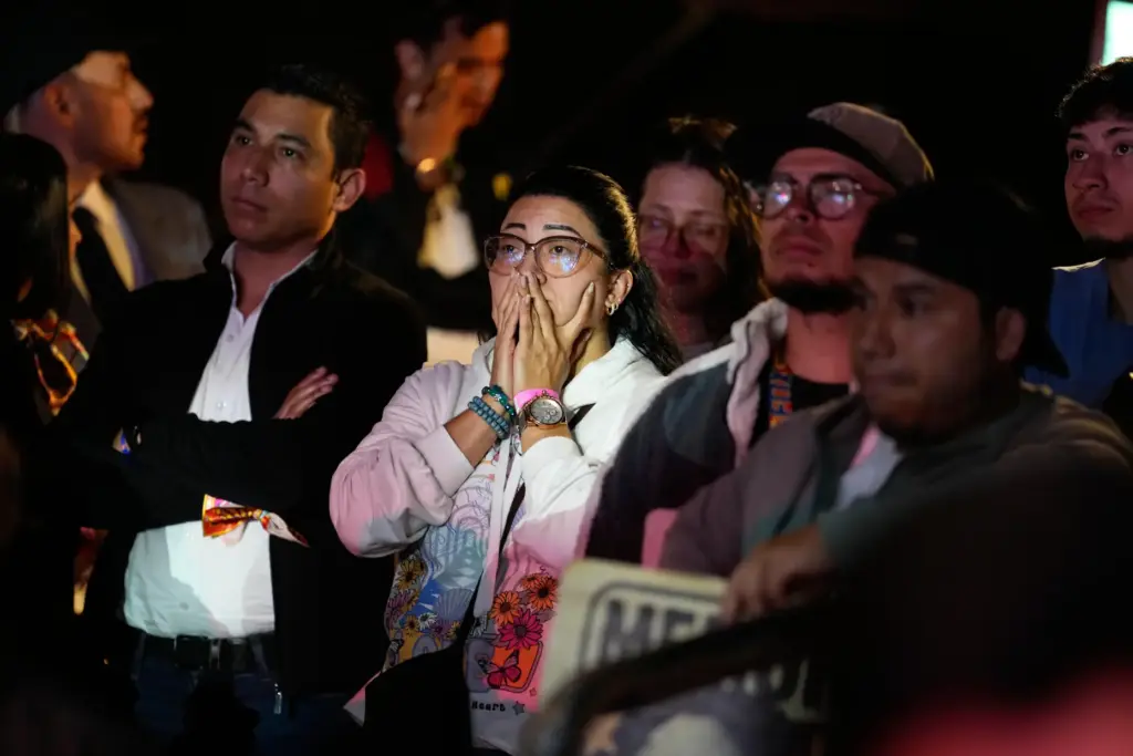 Supporters of presidential candidate Ivan Cepeda of the ruling Historic...
