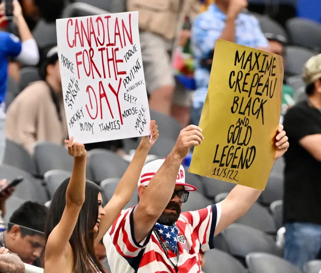 Canada fans prior to a FIFA World Cup 2026 round...