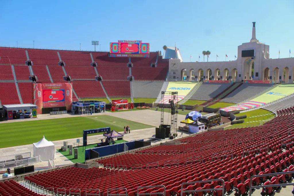 The FIFA Fan Festival will take place at the Los...