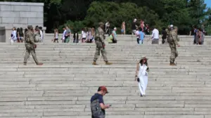 DC reaches court settlement with man detained while protesting troops’ patrol with Darth Vader song