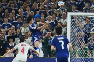 Ayase Ueda scores twice as Japan routs Tunisia in 1,000th men’s World Cup match