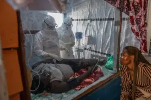 Congo bans gatherings in areas far from Ebola outbreak. Some say it limits dissent