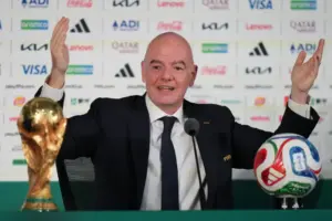 FIFA’s Infantino defends World Cup ticket prices, says fans ‘should chill’ about ref denied US entry