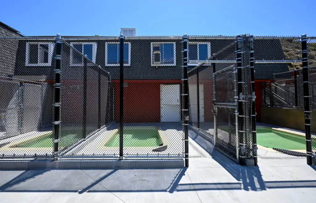 New and remodeled pools at the at the Pacific Marine...