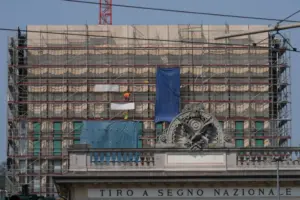 Foreign workers say they were paid less than $2 an hour to build a new US Consulate in Milan