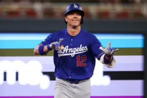 Dodgers’ scrappy Alex Call embraces being ‘a pest’