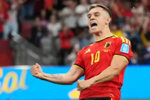 World Cup: Trossard, Belgium rout New Zealand to reach Round of 32