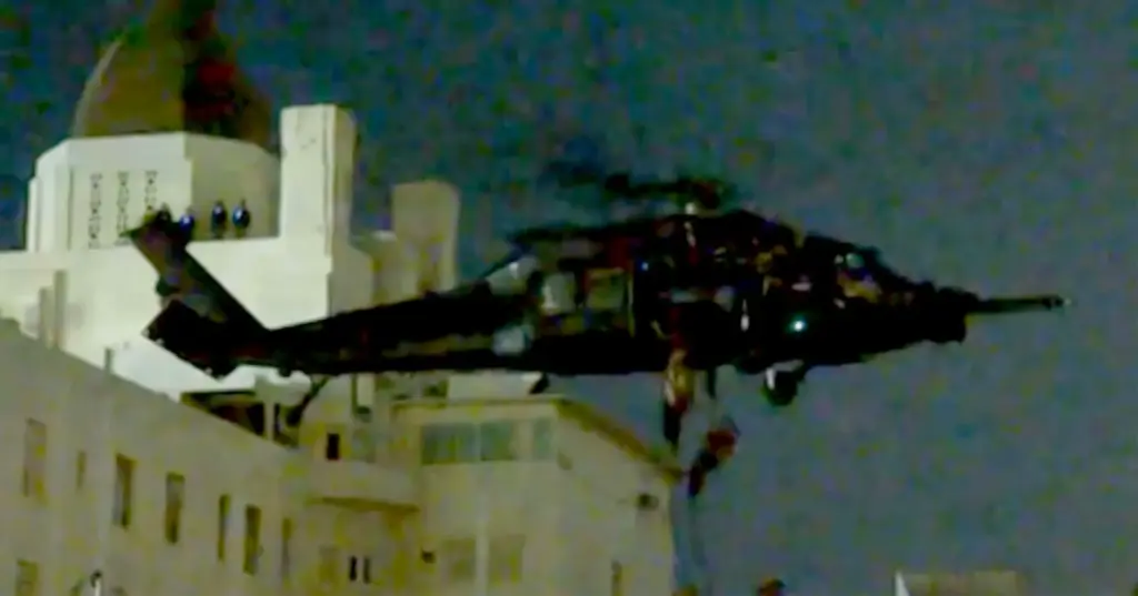 Residents were subjected to the sounds of gunfire, flashbangs and...