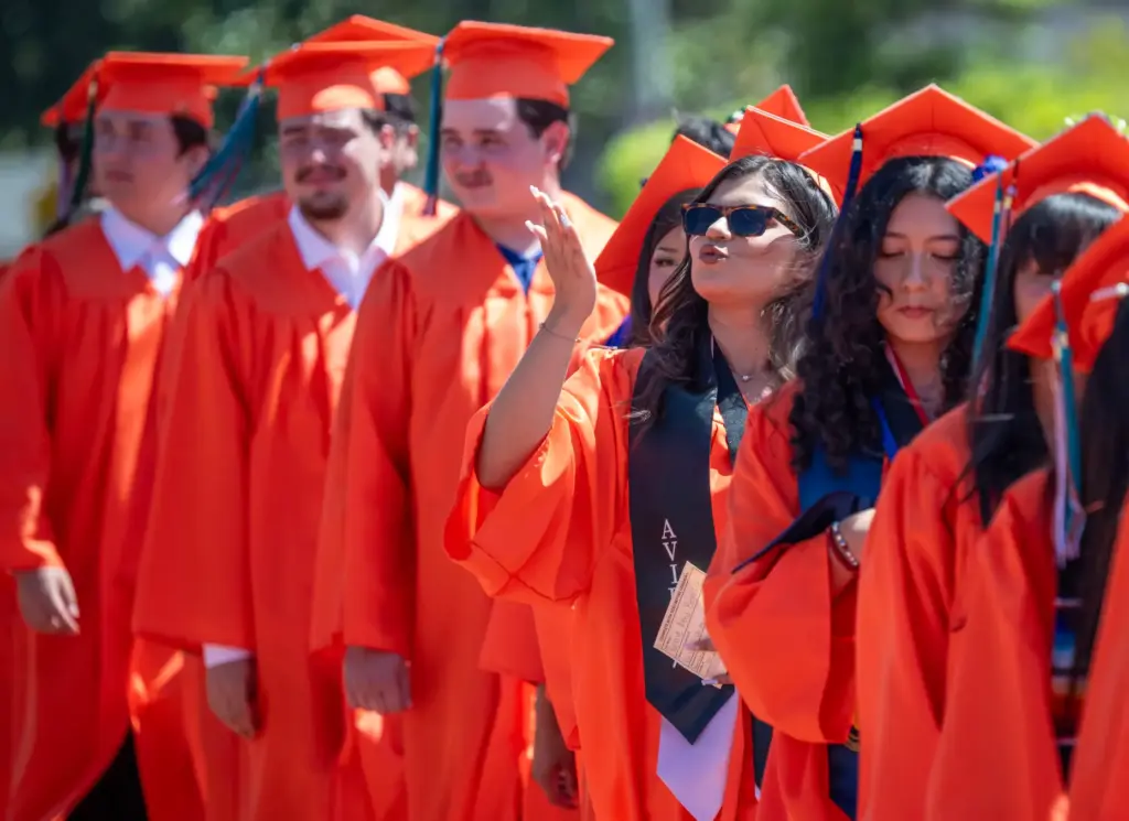Valerie Benitez blows a kiss to her loved ones in...
