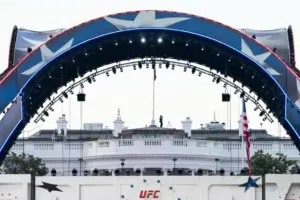 Multiple arrests as FBI disrupts ‘planned attacks’ targeting White House UFC show, director says