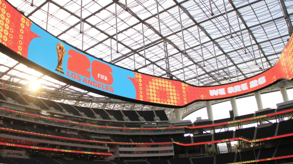 SoFi Stadium will host eight World Cup games in 2026,...