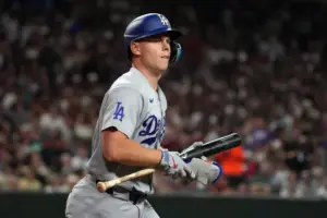 Persistent neck injury could land Dodgers’ Will Smith on injured list