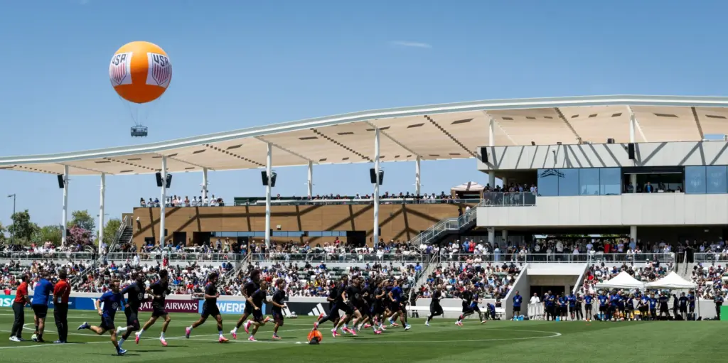 The U.S. Menâs National Team practices on Monday, June 8,...
