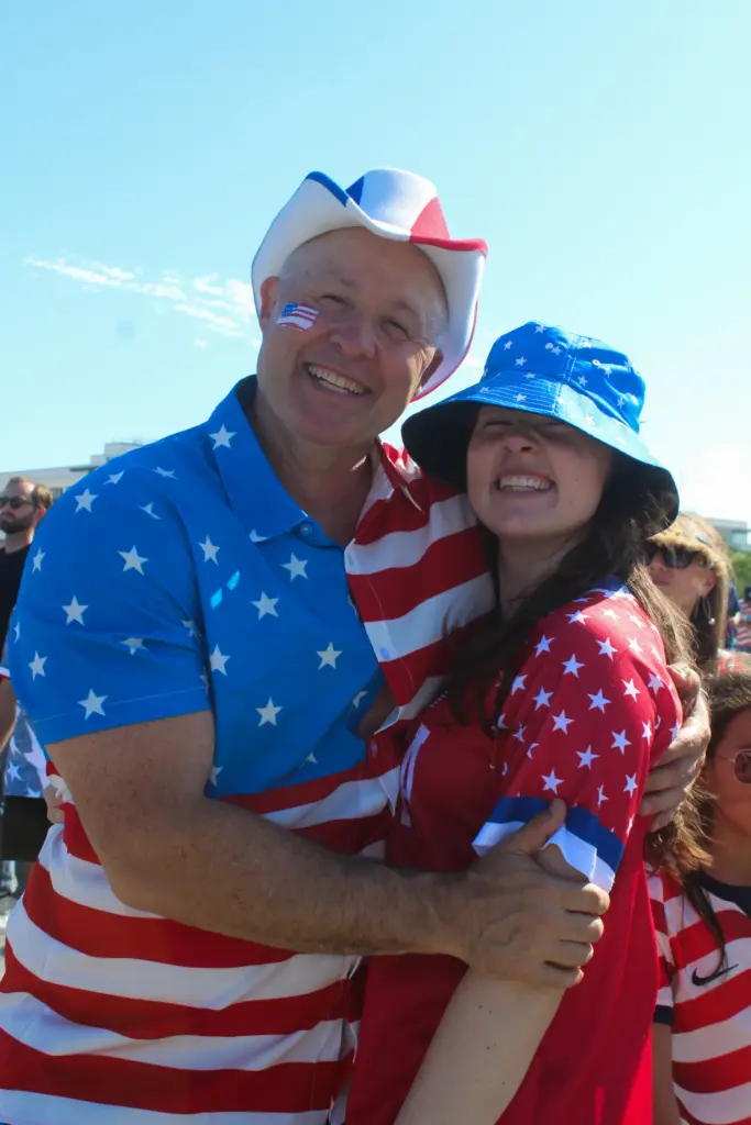 Fans ready to cheer on Team USA in the 2026...