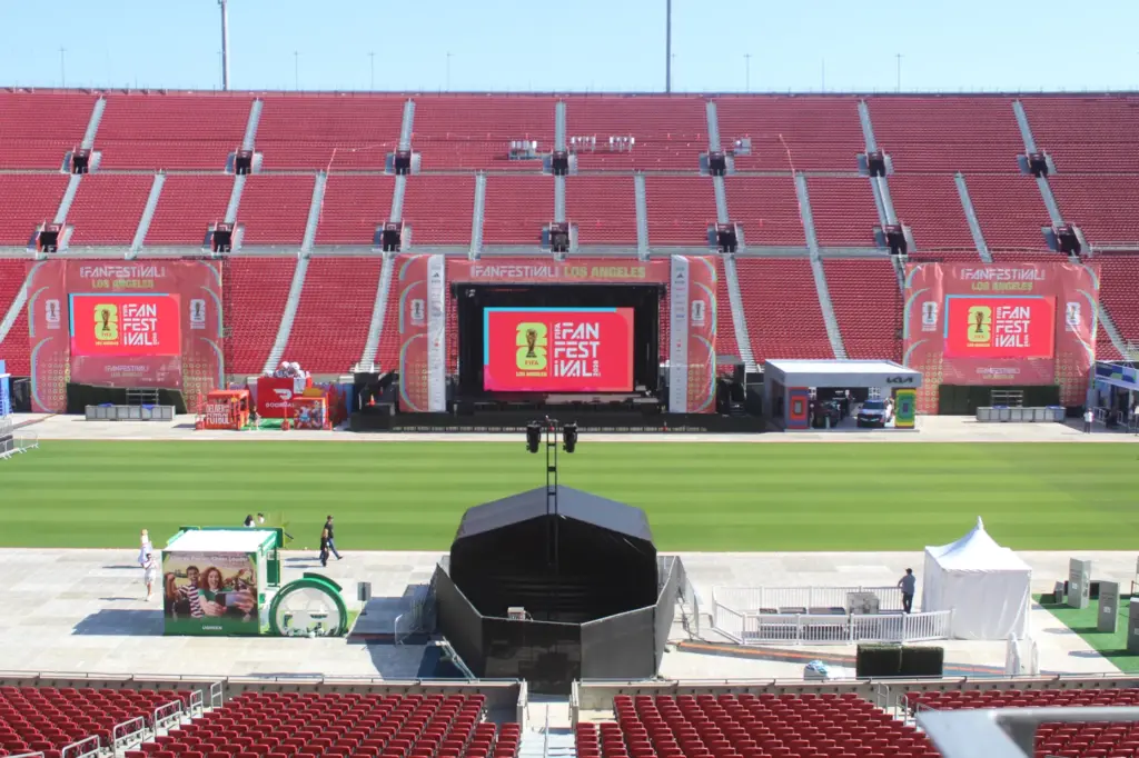 The FIFA Fan Festival will take place at the Los...