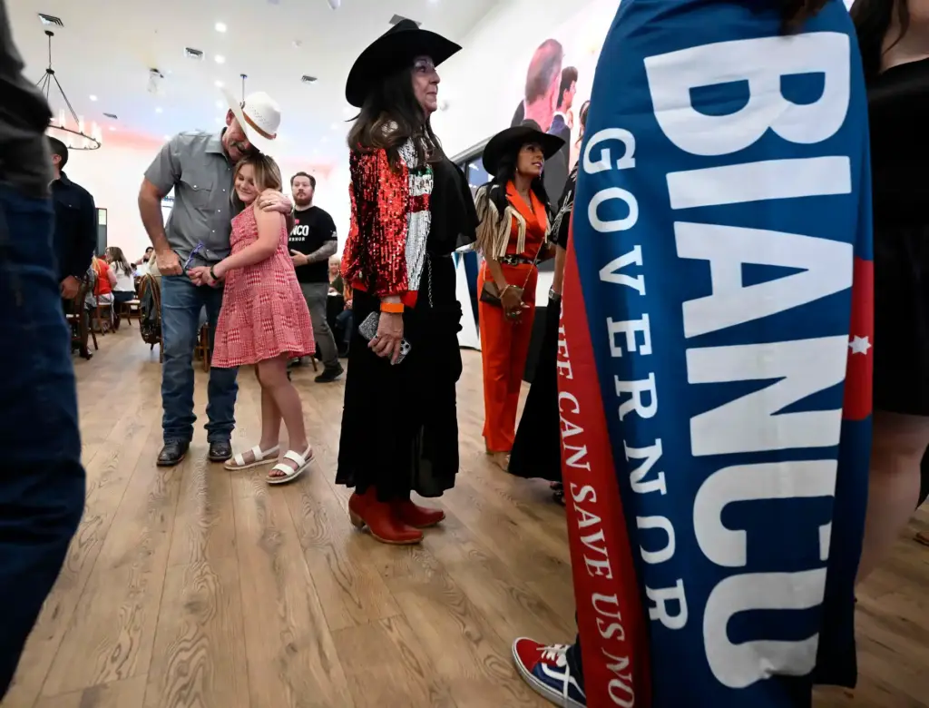 GOP gubernatorial candidate and Riverside County Sheriff Chad Bianco shares...