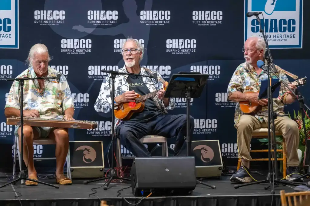 The Seaview Serenaders, made up of Patrick Quilter, Tom Joliet...