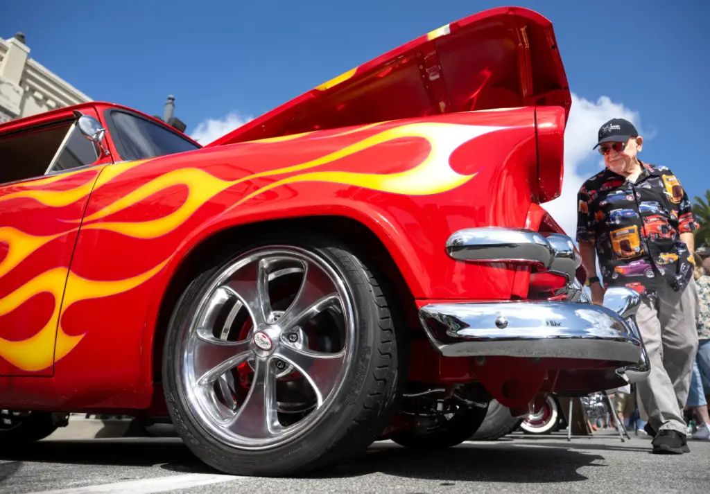Jim Mueller, a car enthusiast who owns “lots of cars,â...