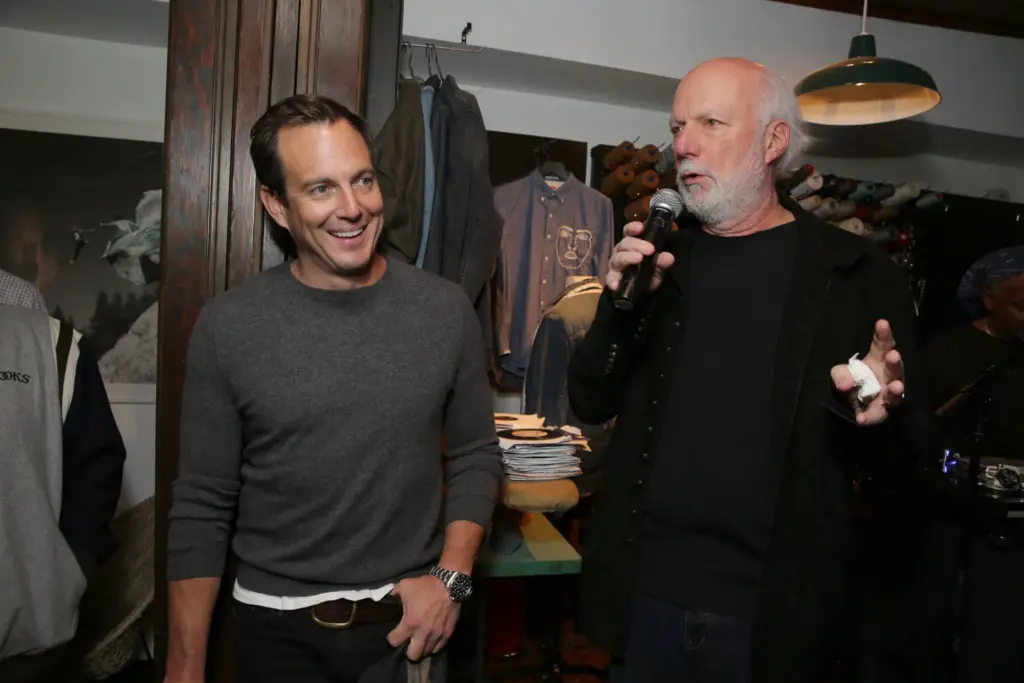 Will Arnett and James Burrows seen at The Millers Wrap...