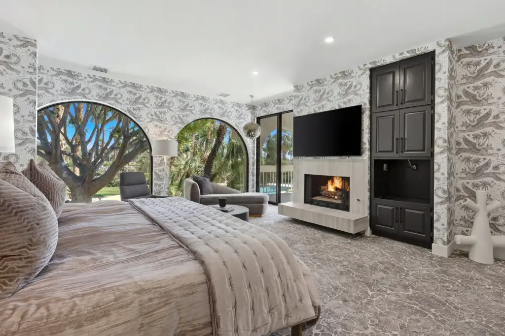 The primary bedroom. (Photo by Mark Karlstrom)