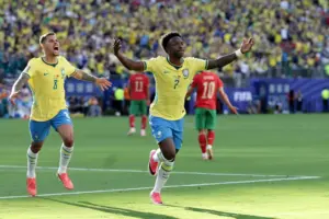 Vinícius Júnior helps Brazil salvage draw with Morocco in its World Cup opener