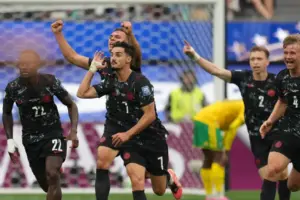 Canada beats South Africa 1-0 in World Cup’s first knockout match on late goal by Stephen Eustáquio